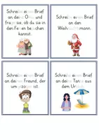 Vorschau - Arbeitsblätter - Briefe puzzeln - Differenzierung zum Thema Briefe schreiben - Seite 2