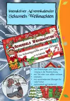 Vorschau - Spiele - Adventskalender 2022 Schussels Weihnachten - Deckblatt
