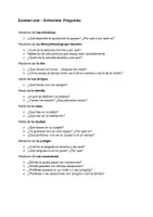Vorschau - Prüfungsvorbereitung - Interview-Fragen für die Sprechprüfung Spanisch A2/A2+ - Deckblatt