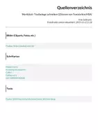 Vorschau - Poster - Merkblatt: Textbelege schreiben (Zitieren von Textstellen/HSA) - Seite 1