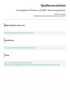 Vorschau - Arbeitsblätter - Die Aufgaben der Parteien in der BRD - Rekrutierungsfunktion - Seite 1