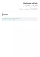Vorschau - Arbeitsblätter - Lernzettel - Weimarer Republik I - Seite 1