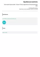 Vorschau - Arbeitsblätter - Informatik-Klassenarbeit - Klasse 9 Thema Algorithmen (Gesamtpunktzahl 100) - Seite 2