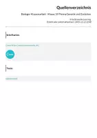 Vorschau - Arbeitsblätter - Biologie-Klassenarbeit - Klasse 10 Thema Genetik und Evolution - Seite 2