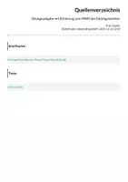 Vorschau - Arbeitsblätter - Übungsaufgabe mit Erklärung zum MWG bei Gleichgewichten - Seite 1