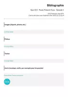 Aperçu - Tests - Quiz CE2 - Passé, Présent, Futur - Épisode 1 - Page 1