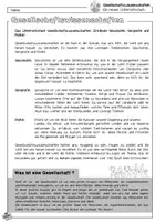 Vorschau - Arbeitsblätter - Sachtexte: Gesellschaftswissenschaften - ein neues Fach - Seite 1