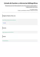 Vista previa - Hojas de trabajo - PACK: ENTRENAMIENTO EN HABILIDADES SOCIALES E INTELIGENCIA EMOCIONAL - página 1