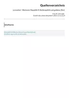 Vorschau - Arbeitsblätter - Lernzettel - Weimarer Republik III (Außenpolitik und goldene 20er) - Seite 1