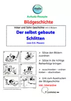 Vorschau - Stundenentwürfe - Paket: Vater und Sohn - Winter Bildergeschichten 2 - Seite 1