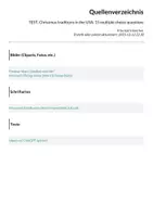 Vorschau - Test - TEST, Christmas traditions in the USA, 15 multiple choice questions - Seite 1