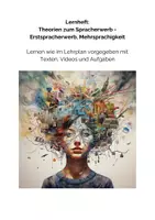 Vorschau - Arbeitsblätter - Lernheft: Chomsky, Watzlawick, Epigenese, Interaktionismus, Strukturalismus, Slobin im Spracherwerb (Lehrplan bis 2026 | SEK II | GOSt) - Seite 1