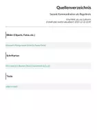 Vorschau - Arbeitsblätter - Soziale Kommunikation als Regelkreis - Seite 1