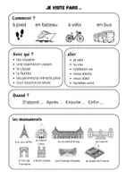 Vorschau - Arbeitsblätter - PARIS - Formulierungshilfe und Dialogkarten - Deckblatt