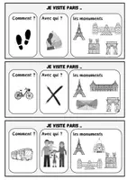 Vorschau - Arbeitsblätter - PARIS - Formulierungshilfe und Dialogkarten - Seite 1