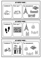 Vorschau - Arbeitsblätter - PARIS - Formulierungshilfe und Dialogkarten - Seite 2