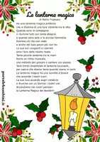 anteprima - Materiale di supporto/inclusione - Laboratori di Natale La lanterna magica - Pagina di copertina
