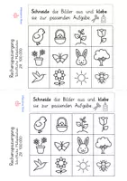Vorschau - Arbeitsblätter - Rechenspaziergang Frühling Schriftliche Multiplikation - Seite 1