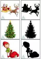Aperçu - Apprentissages en autonomie - jeux d'ombre _ Noel - Page de couverture