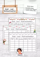 Vorschau - Spiele - Stadt - Land - Weihnachtsedition - Deckblatt
