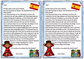 Vorschau - Arbeitsblätter - Bundle Weihnachten Lesen andere Länder aller Weil Lesespuregeschichte Lesespaziergang - Seite 1