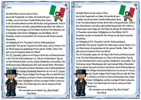 Vorschau - Arbeitsblätter - Bundle Weihnachten Lesen andere Länder aller Weil Lesespuregeschichte Lesespaziergang - Seite 2
