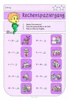 Vorschau - Arbeitsblätter - Rechenspaziergang Weihnachten ZR100 Addition und Subtaktion - Seite 2
