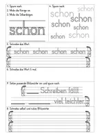Vorschau - Arbeitsblätter - Die 100 häufigsten Wörter lesen und schreiben üben - Materialpaket - Seite 3