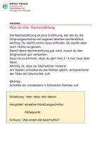 Vorschau - Arbeitsblätter - Aufsatz-Rezepte : Nacherzählung von einfach bis schwer - Seite 2