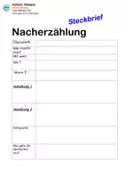 Vorschau - Arbeitsblätter - Aufsatz-Rezepte : Nacherzählung von einfach bis schwer - Seite 3