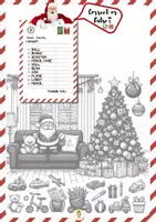 Vista previa - Hojas de trabajo - Help Santa worksheets (christmas in English) - página 3