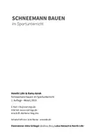 Vorschau - Stationenlernen - Schneemann bauen im Sportunterricht (kleine Spielidee) - Seite 1
