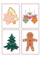 Vorschau - Arbeitsblätter - Christmas vocabulary words + pictures + games - Seite 3