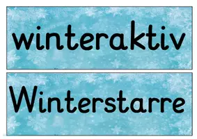 Vorschau - Arbeitsblätter - Materialpaket Winter - Seite 3