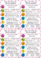 Vorschau - Poster - Schülermaterial zur FRESCH-Methode: Merkzettel/ Spickzettel - Rechtschreibbewusstsein fördern - Seite 3