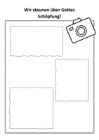 Vorschau - Arbeitsblätter - die Schöpfung - unsere Erde - Deckblatt