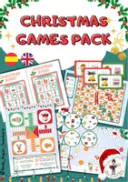 Vorschau - Spiele - Weihnachtsspielepaket _ Spanisch - Englisch - Deckblatt