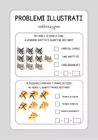 anteprima - Esercizi - Problemi illustrati sottrazione classe prima - Pagina 2