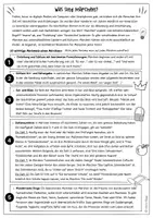 Vorschau - Arbeitsblätter - MÄRCHEN Merkmale 5. und 6.Klasse / Märchen Analyse: Unterrichtsmaterial - Seite 1