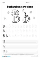Vorschau - Arbeitsblätter - Buchstaben schreiben A-Z (Grundschrift) - Seite 2