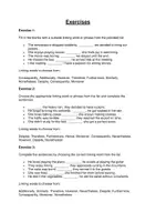 Vorschau - Arbeitsblätter - Linking Words and Phrases - Seite 3