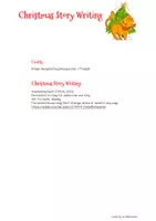 Vista previa - Hojas de trabajo - Christmas Story Writing (Past Simple, Past Continuous) - página 3