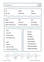 Vorschau - Arbeitsblätter - Weihnachtliche Leseaufgaben für leseschwache Kinder - Seite 3