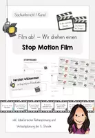 Vorschau - Unterrichtsreihen - Film ab! - Wir drehen einen Stop Motion Film (komplettes Materialpaket) - Deckblatt