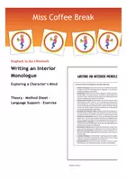 Vorschau - Merkblätter - How to Write an Interior Monologue - Exploring a Character’s Mind - Deckblatt