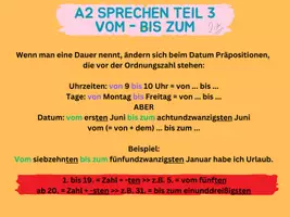 Vorschau - Merkblätter - A2 Sprechen TEIL 3 gemeinsam planen Hilfen+Material - Seite 1