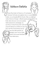 Vorschau - Arbeitsblätter - gefaltete Emotionen (Erkennen von und Umgang mit Emotionen wie z. B: Wut, Überforderung, Trauer usw.) - Seite 1