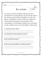 Aperçu - Préparation de séance / Séance complète - 10 textes informatifs - Compréhension de lecture / French Reading Comprehension - Page de couverture