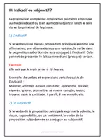 Aperçu - Préparation de séance / Séance complète - La subordonnée complétive conjonctive - Explications et exercices corrigés - Page 3