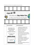 Vorschau - Unterrichtsreihen - Film ab! - Wir drehen einen Stop Motion Film (komplettes Materialpaket) - Seite 1
